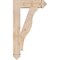 Ekena Millwork Funston Arts & Crafts Smooth Bracket, Douglas Fir, 3 1/2"W x 16"D x 28"H BKT04X16X28FST03SDF - alternate 4